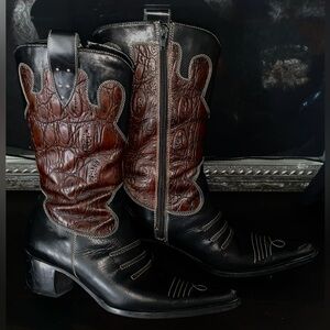 Genuine Italian leather boots